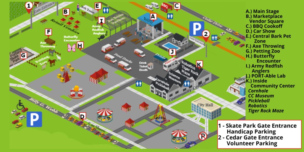 2024 Windfest Event Map Portland Chamber of Commerce